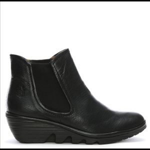 Fly London Chelsea leather boots booties